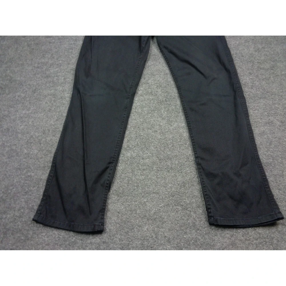Faherty Stretch Terry Pants Mens 32x30 Washed Blue Slim Straight 5 Pocket